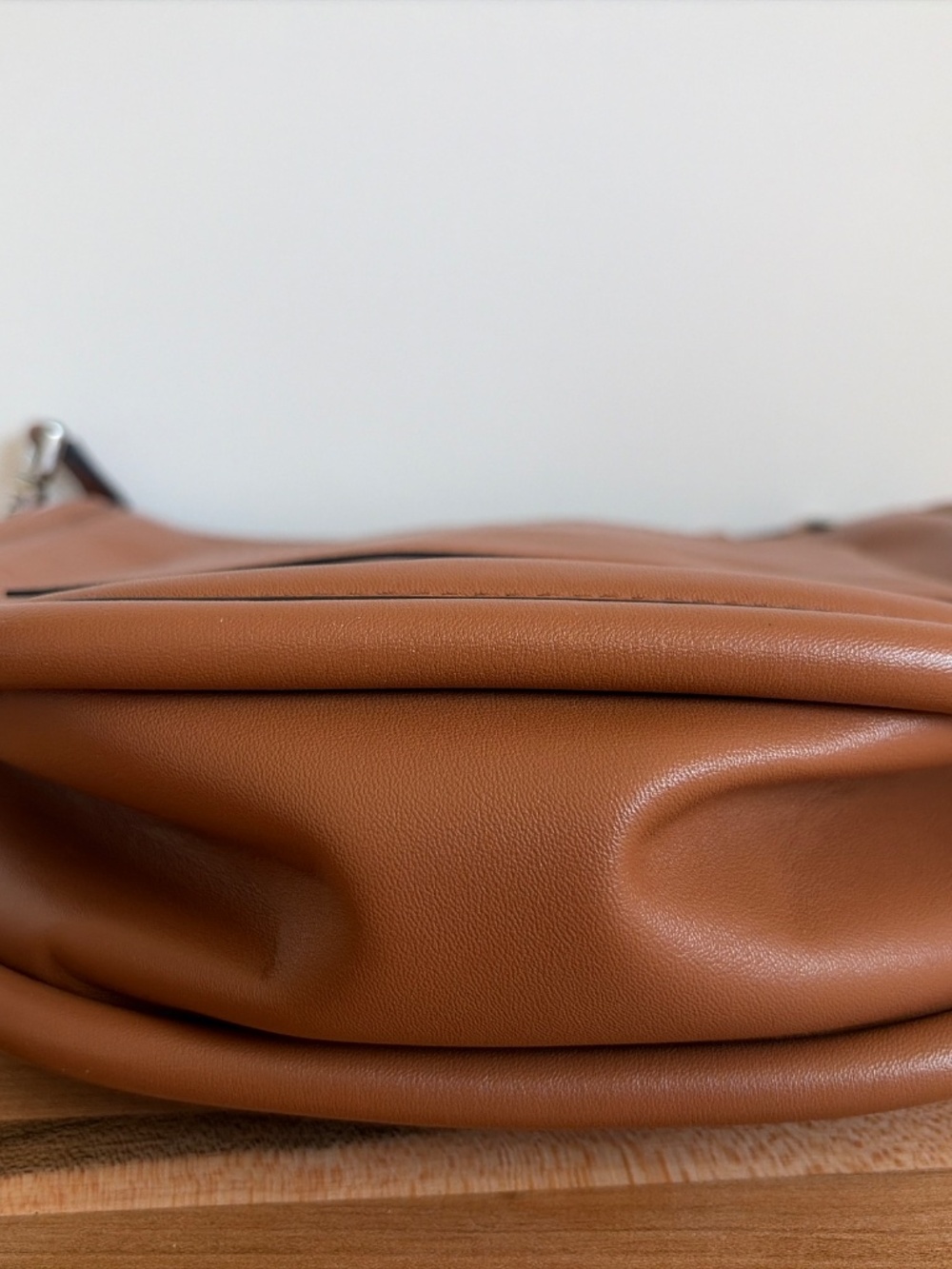 Calvin Klein Crisell Crescent Shoulder Bag Caramel - Picture 4 of 4